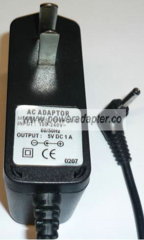 AB41-060A-100T AC ADAPTER 5VDC 1A - Click Image to Close