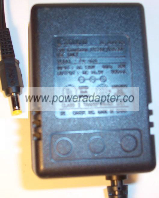 CANON PA-07A AC ADAPTER 10.5V 500mA 10W CANOSCAN FB330P FB630P C