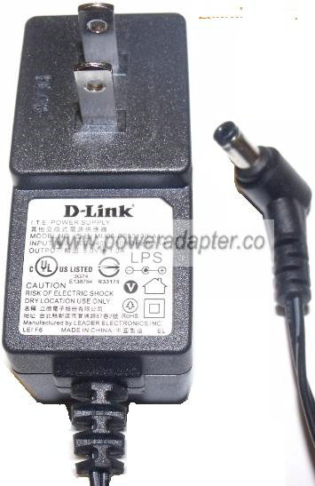 D-LINK MU05-P050100-A1 AC ADAPTER 5Vdc 1A Used -( )- 2 x5.5mm