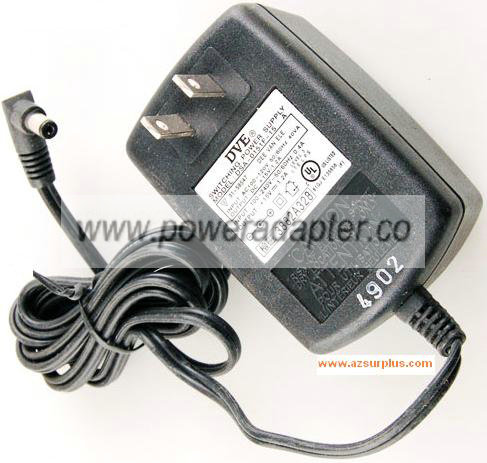 DVE DSA-0151F-15 AC Adapter 15VDC 1.2A 1200mA SWITCHING POWER SU