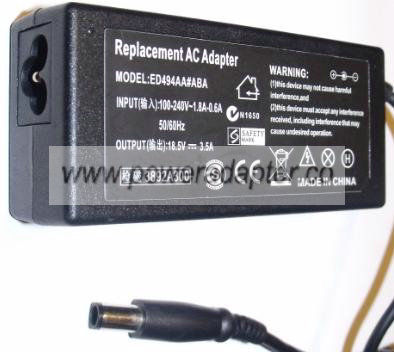 REPLACEMENT ED49AA#ABA AC ADAPTER 18.5V 3.5A NEW