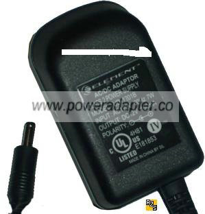 ELEMENT UD-1201B AC ADAPTER 12VDC 150mA POWER SUPPLY