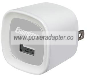 ENERGIZER PC-1WAT AC ADAPTER 5V DC 2.1A USB CHARGER WALLMOUNT PO