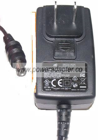 ENG 3A-163WP12 AC ADAPTER 12VDC 1.25A SWITCHING MODE POWER SUPPL