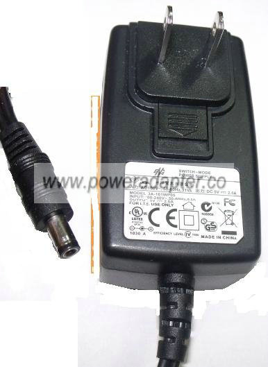 ENG 3A-161WP05 AC ADAPTER 5VDC 2.6A SWITCH MODE POWER SUPPLY