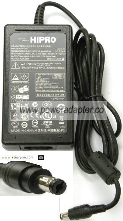 Hipro HP-A0502R3D AC ADAPTER 12V 4.16A POWER SUPPLY