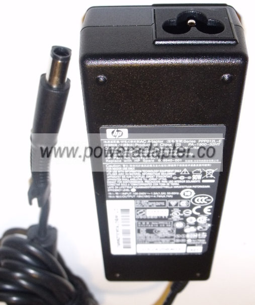 HP PA-1900-32HT AC ADAPTER 19V 4.74A NEW PPP012L-E