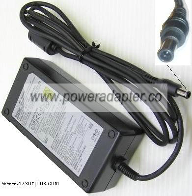 IBM PSCV560101A AC ADAPTER 14VDC 4A Used -( ) Tip 1x4.4x6x10mm 1