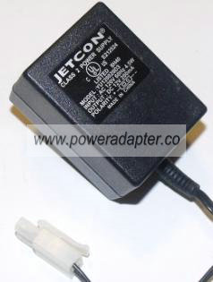 JETCON YU120020D3 AC ADAPTER DC 12V 200mA NEW 2-PIN CONNECTOR