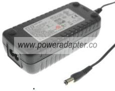 KSAH2400200T1M2 AC ADAPTER 24VDC 2A Used -( )- 2.5x5.5mm 100-240