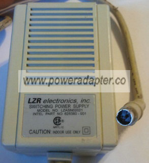 LZR LZASN02021 AC ADAPTER 5V 2A 12V 0.5A POWER SUPPLY