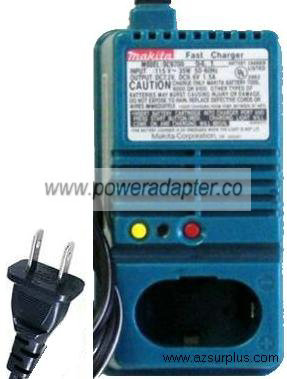 MAKITA DC9800 FAST CHARGER 7.2V DC9.6V 1.5A NEW 115~ 35W