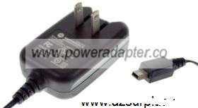 MOTOROLA 5102 AC ADAPTER 5V 500mA Used Mini USB Cable ITE Power