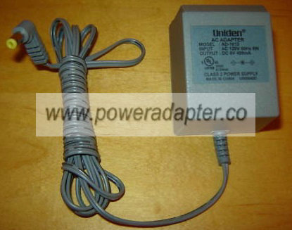 UNIDEN AD-1012 AC ADAPTER 6V DC 400mA CLASS 2 POWER SUPPLY