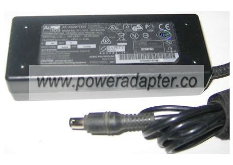 AcBel API4AD20 AC Adapter 15V DC 5A SWITCHING POWER Supply ADAPT