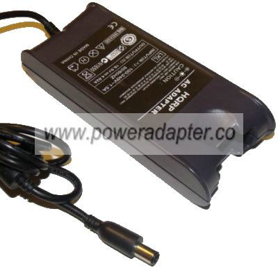 HQRP AC ADAPTER 19.5V 4.62A NEW 5 x 7.4 x 11.8mm Straight Round