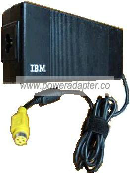 IBM 02K7085 AC Adapter 16VDC 7.5A 120W 4Pin 10mm Female Used 100