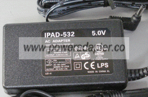 IPAD-532 NS10-050100-31 AC ADAPTER 5VDC 1.7A POWER SUPPLY