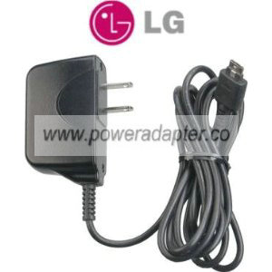 LG STA-P15WR AC DC 4.8V 0.9A CELLPHONE CHARGER