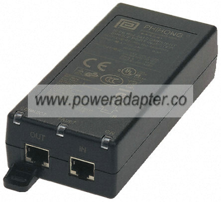 PHIHONG POE30U-560(G)-S-R ADAPTER 56V 0.55A POWER SUPPLY