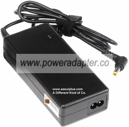 PPP014S REPLACEMENT AC ADAPTER 19VDC 4.7A NEW 2.5x5.4mm -( )- 1