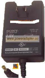 SONY SCPH-113 AC ADAPTER 7.5VDC 2A ADP-15YB FOR PLAYSTATION PS O