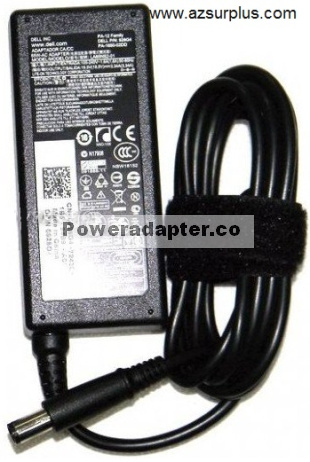DELL FA065LS1-01 AC ADAPTER 19.5VDC 3.34A Used 5.2 x 7.3 x 12.6
