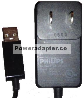 PHILIPS AY4109/17 AC ADAPTER 5V DC 1A NEW MP3 PLAYER CONNECTOR