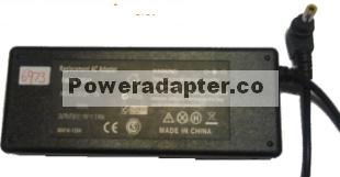 REPLACEMENT F4600A AC ADAPTER 19VDC 3.95A Used 3 x 5.4 x 12.5 mm
