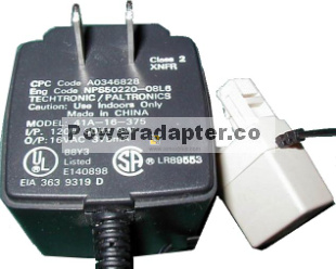 TECHTRONIC 41A-16-375 AC Adapter 16VAC 375mA TELEPHONE POWER SUP
