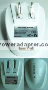 LOGiiX USB AC DC ADAPTER POWER Supply