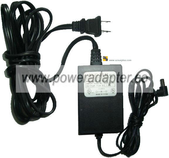 YNG YUH YP-085A Linear AC ADAPTER 7.5VDC 1.5A DIRECT PLUG-IN New