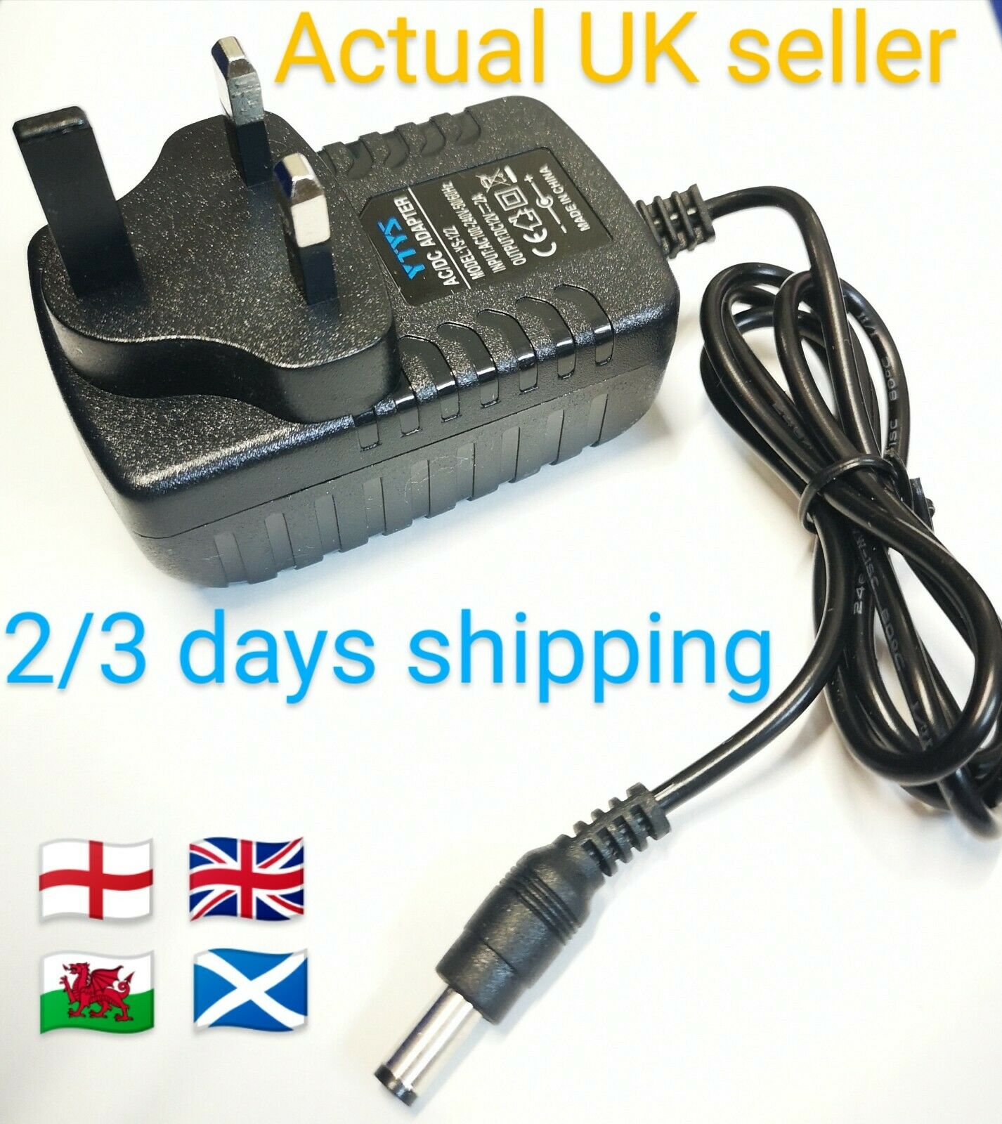 power supply cable adapter for Hitachi AXSO14BTU soundbar one year warranty, power cord fit your country, power supply