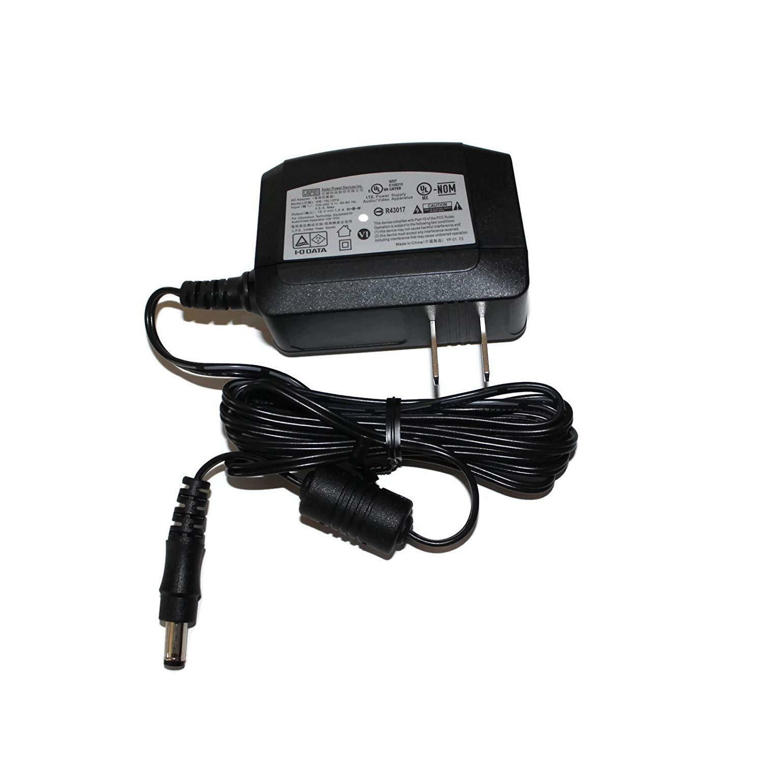12V 1.5A APD AC Adapter 120-240V 50-60Hz for WD/Seagate HDD WB-18L12FU Model: WB-18L12FU Type: AC/DC Adapter Brand