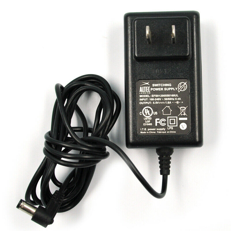 EFS012005501160UL AC Adapter Charger For Altec Lansing inMotion iMT325 iMT320 Country/Region of Manufacture: China