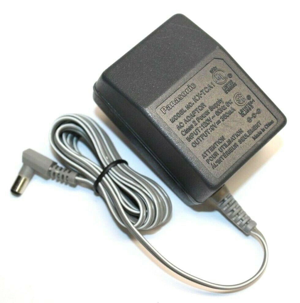 9v 350ma Original Panasonic KX-TCA1 AC Power Adapter Cordless Phone Charger for KX-TCA1-G input:120v 60hz 6w output:9v