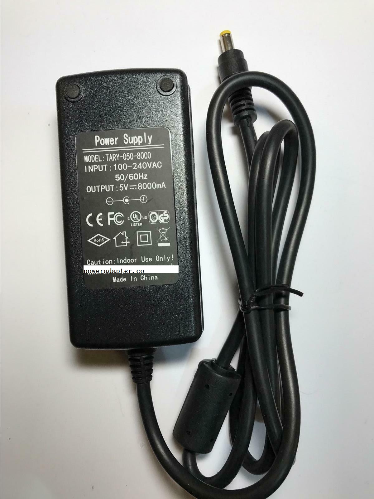 Replacement for 5V 8A AC/DC Adapter Power Supply model DYF-0508001A Desktop PSU Replacement for 5V 8A AC/DC Adapter Po