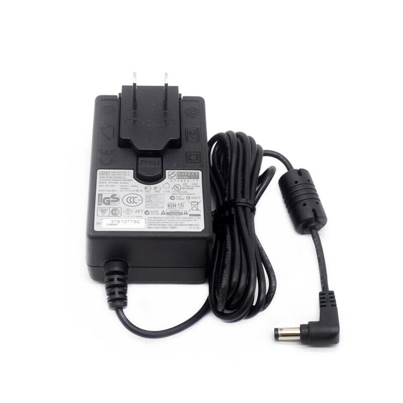 12V 2A AC ADAPTER GENUINE WA-24E12 APD Asian Power Devices AC ADAPTER POWER SUPPLY CHARGER Model: WA-24E12 Color: Bl