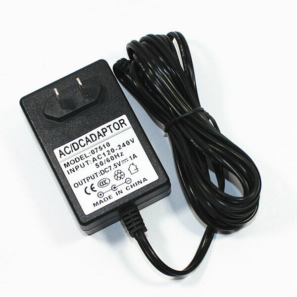 Adapter for Casio MT-46 MT-55 MT-68 MT-100 Keyboard 7.5V Power Supply 9.8 Ft Brand: Unbranded MPN: MT-46 Model: MT-