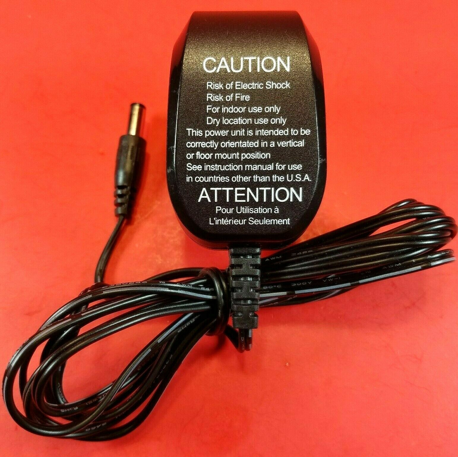 Model: YLJXA-T060008 Power Supply Adaptor 6.0V - 80mA OEM AC/DC Adapter Charger Type: Class 2 Power Supply Output Volt