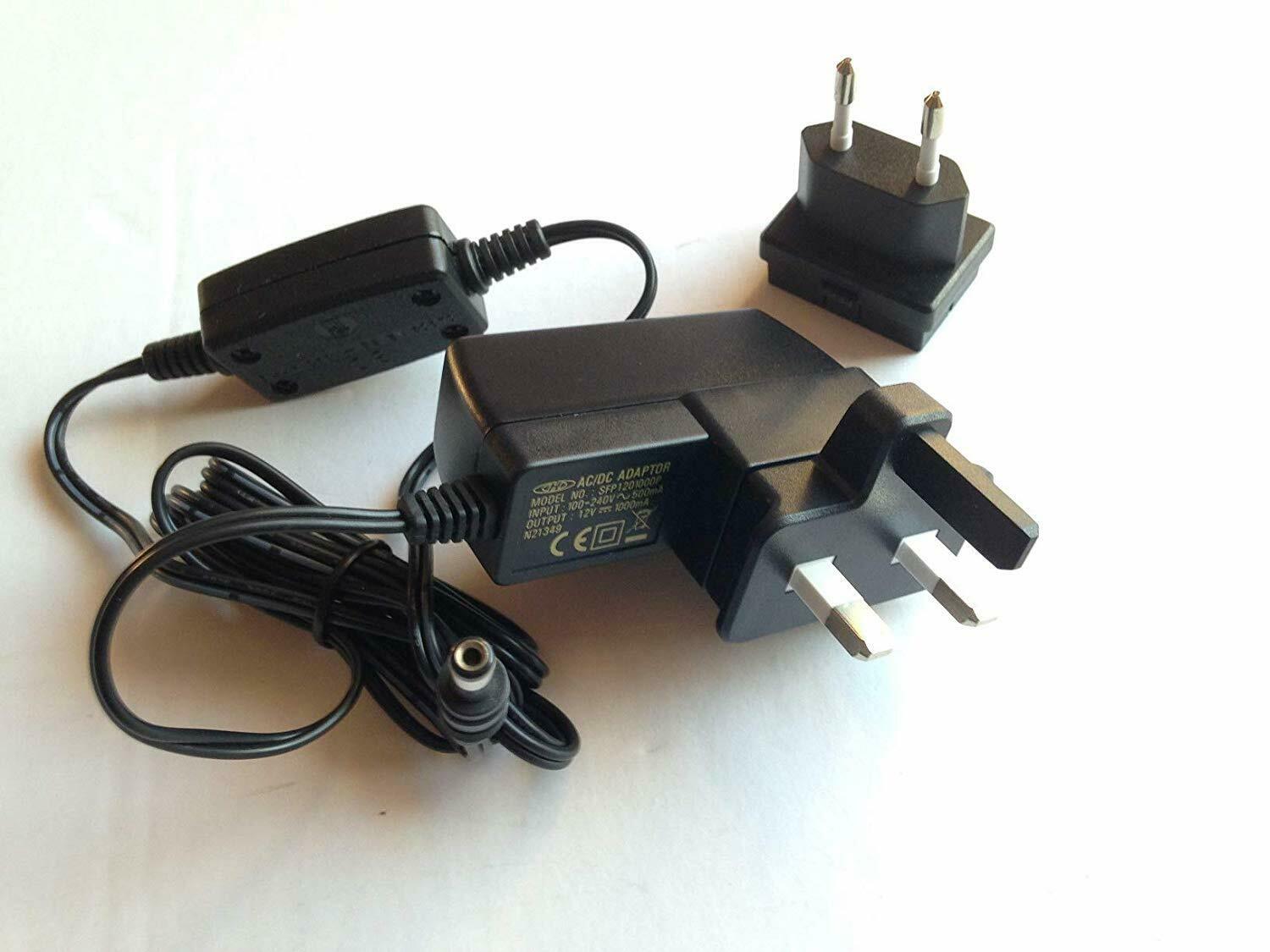 12V 1A/ 1000MA Power Supply Adapter, 5.5MM x 2.1MM Tip 12V 1AMPS Power Adapter 12V 1A/ 1000MA Power Supply Adapter, 5.