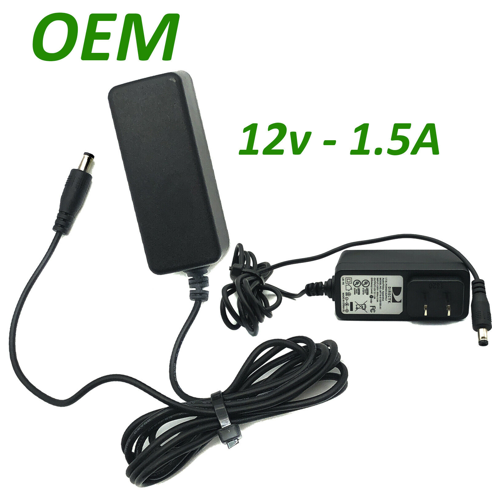 Genuine Directv MT18-E120150-A1 AC Adapter Power Supply 12V 1.5A I.T.E. Type: Power Adapter Features: Powered Compa
