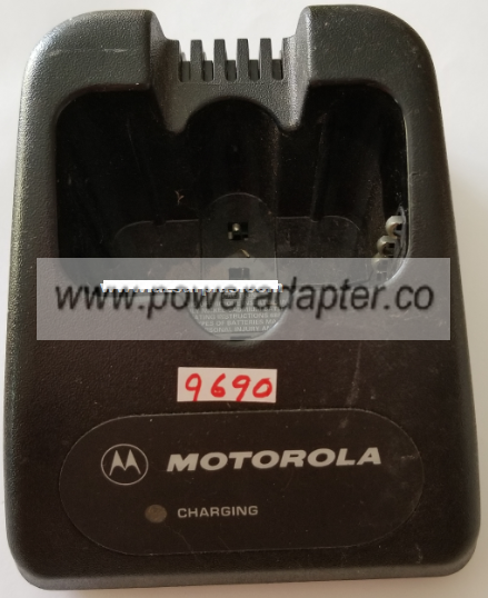 MOTOROLA HTN9014C 120V STANDARD CHARGER ONLY NO ADAPTER INCLUDED