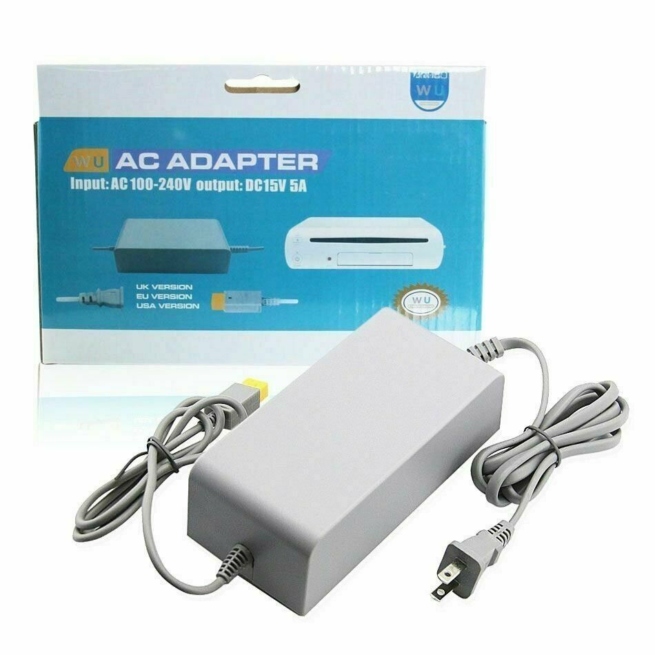 Power Supply for Nintendo Wii U Console Charger Wall Adapter AC Adapter System Brand: ProjectChase Cable Length: 6ft