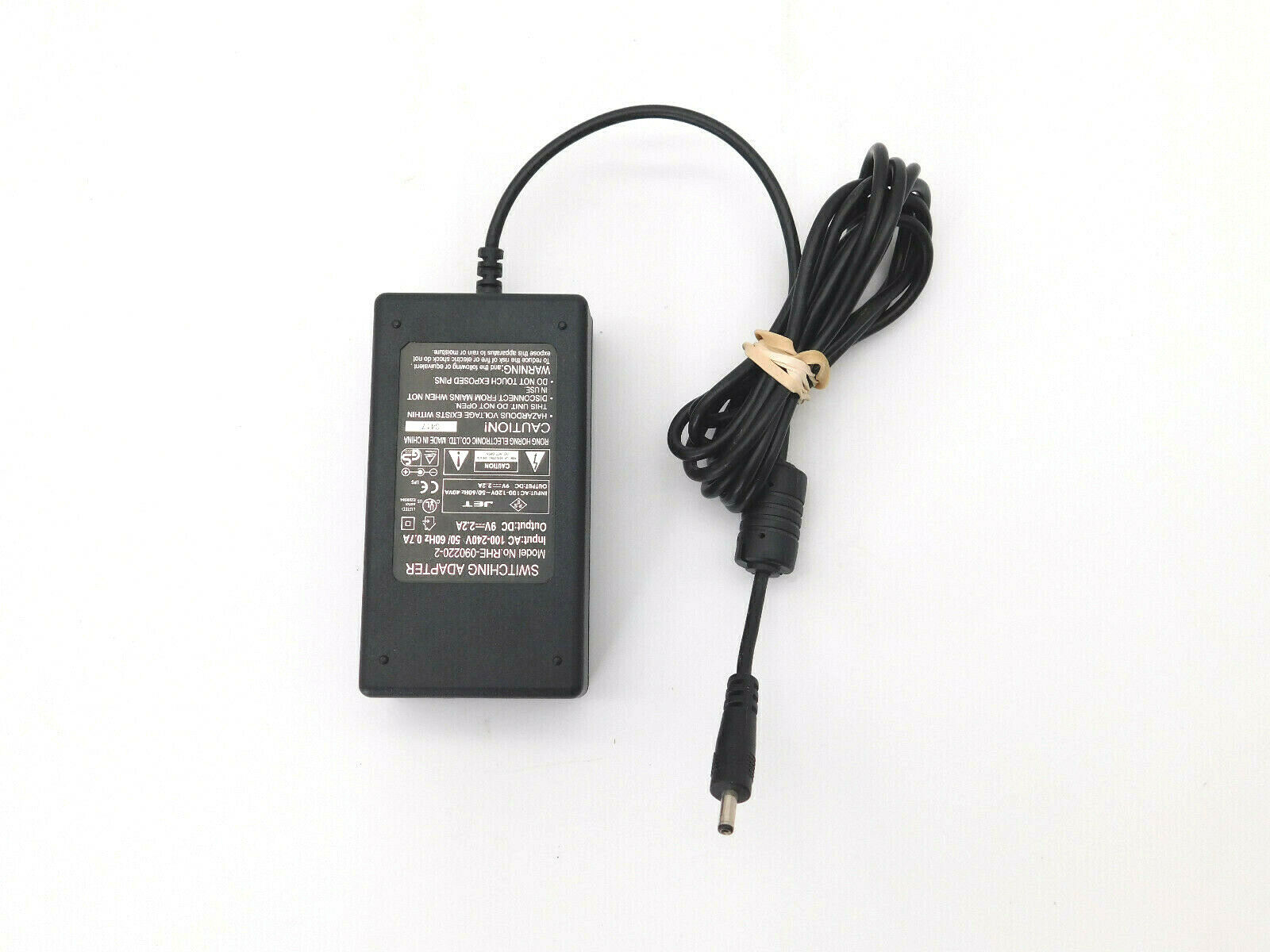 Genuine Jet RHE-090220-2 Switching Power Adapter 9V 2.2A Fast US Ship Genuine Jet RHE-090220-2 Switching Power Adapter