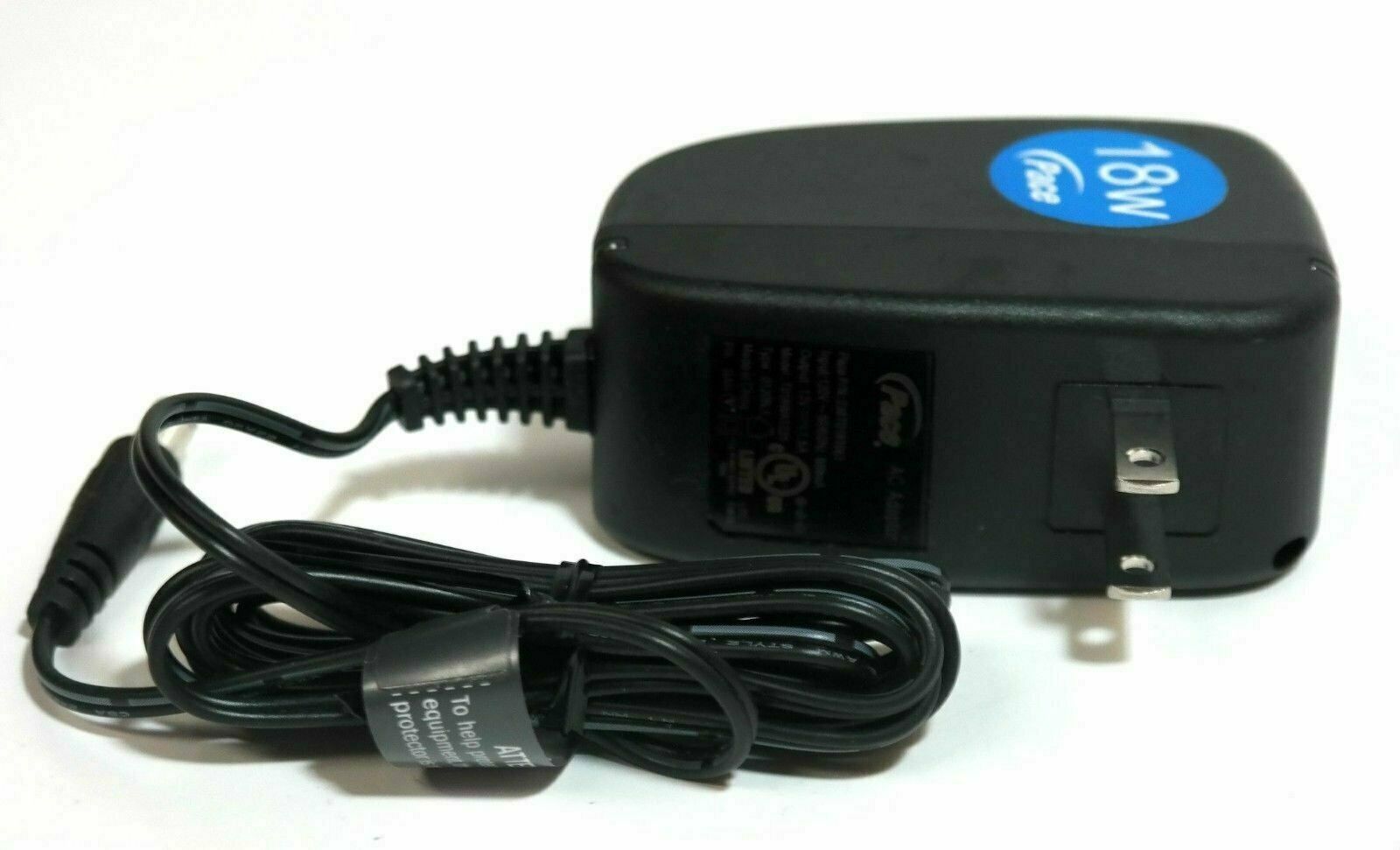 NEW Pace T018WA1225 AC Adapter 236t0181061 12V 1.5A Type 01208LF Genuine Compatible Model: Universal Cable Length: