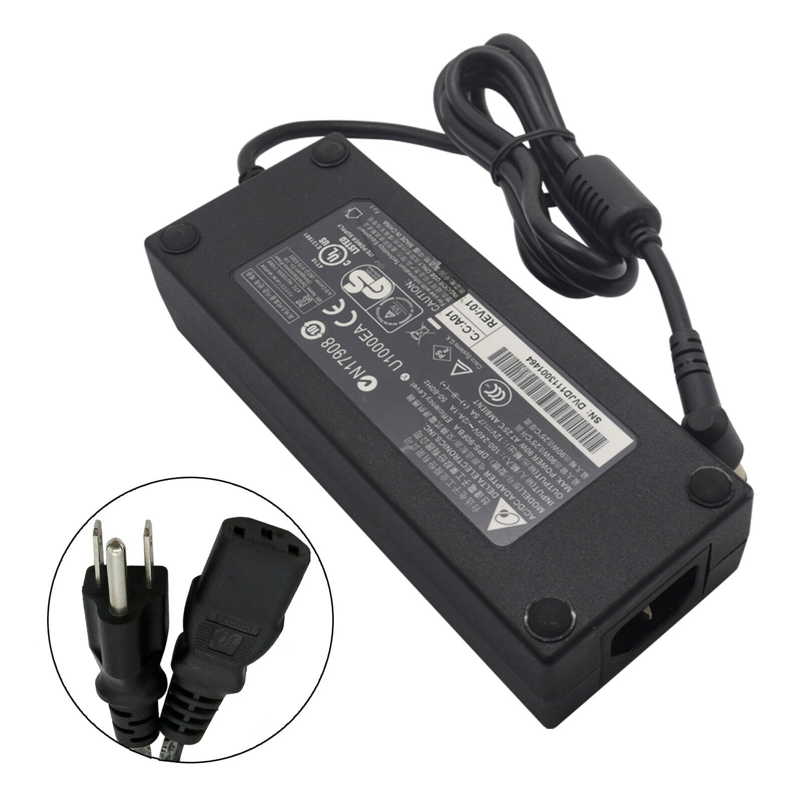 Genuine Power Supply AC DC Adapter Charger For QNAP 2-Bay NAS/NVR Manufacturer Warranty: 1 month Model: Does not appl
