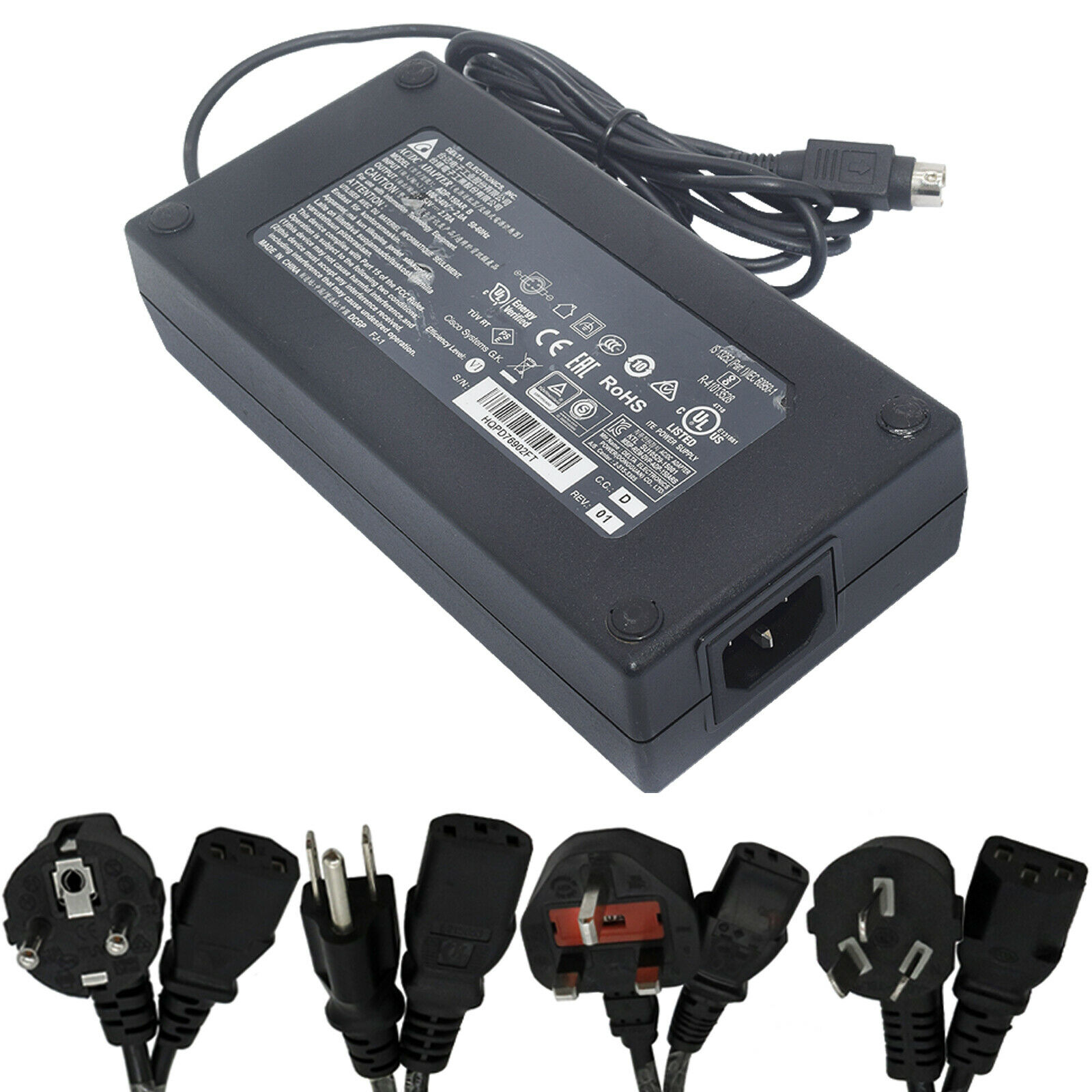 Genuine Cisco SG350-10MP 10-Port Gigabit PoE Switch Power Supply Adapter Charger Custom Bundle: No Type: Power Adapt