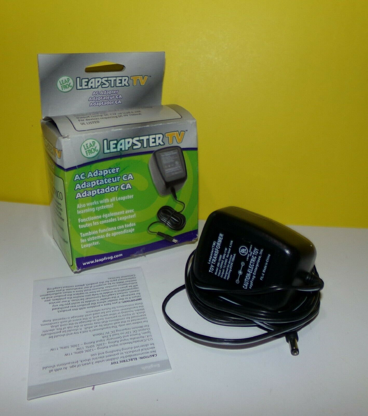 Leapster Leapfrog 690-10590 Toy Transformer AC Adapter Charger 13 V 700 ma Connection Split/Duplication: 1:3 Type: