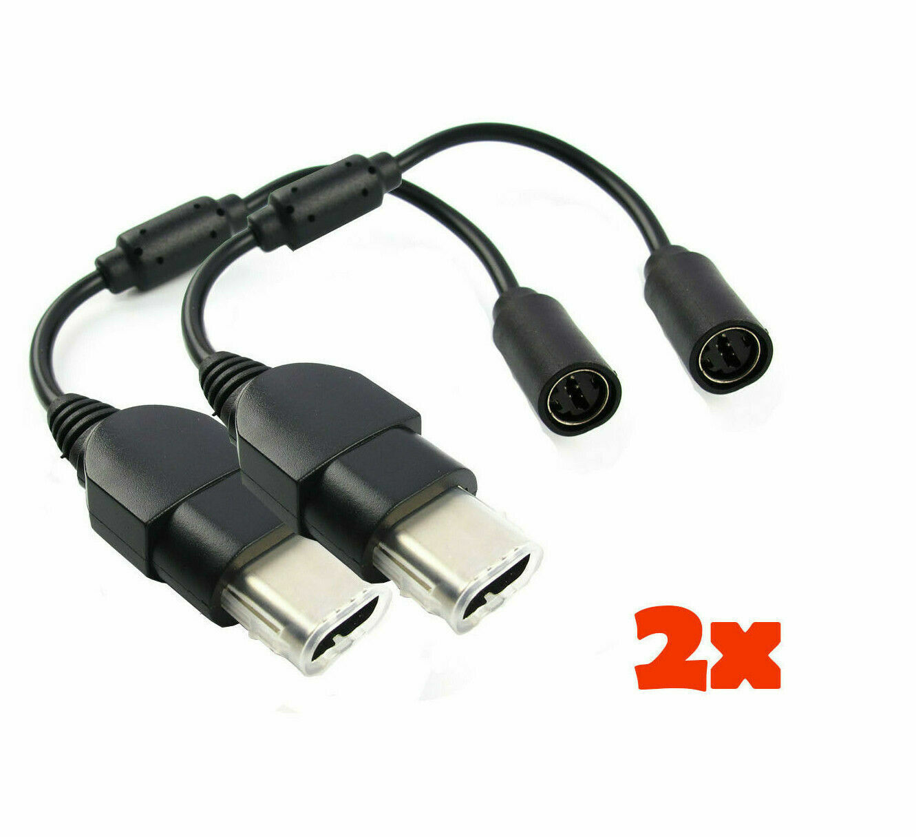 LOT 2X Breakaway Trip Cord Cable For Wired Original Microsoft Xbox Controller Item Features/Specifications: 100% New an